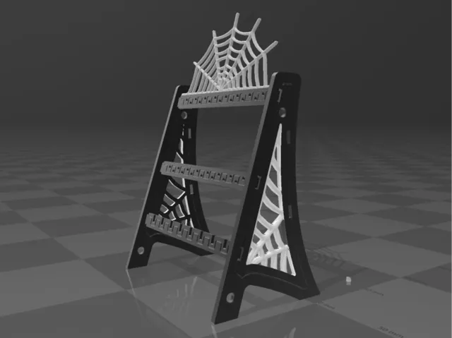 Web Head Earring Holder Stand