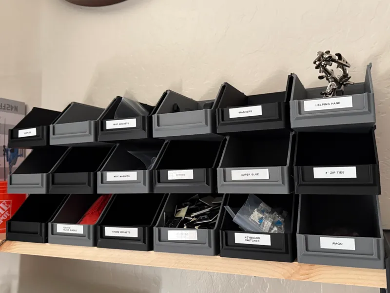 Heavy Duty Stackable Storage Bins