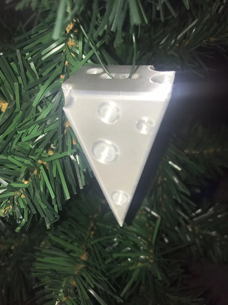 Cheese Ornament