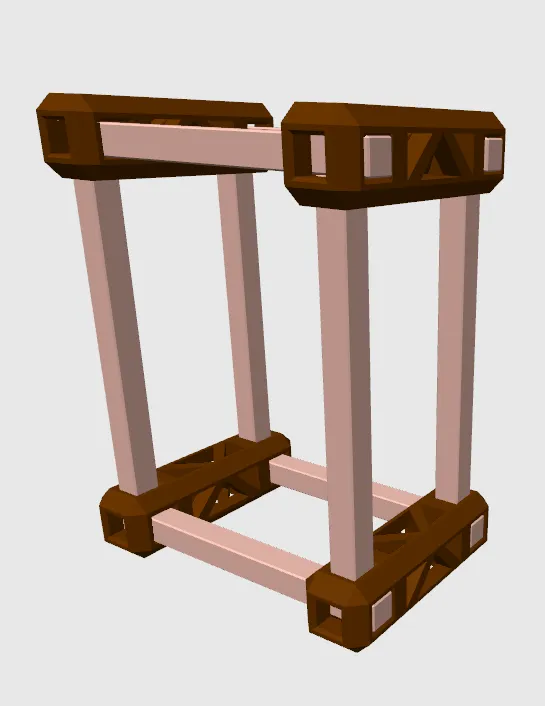 Filament Rack (100% 3D Printed)
