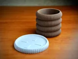 Минималистична саксия с плоча