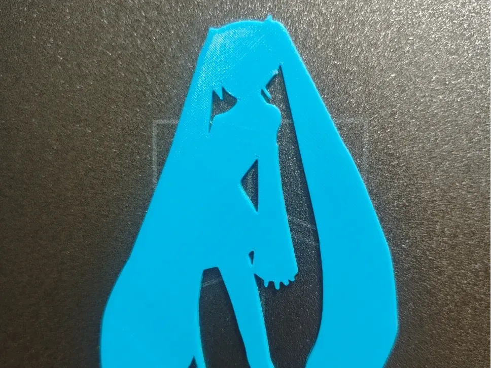 Silhouette Miku Hatsune (2)