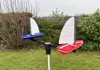 Wind chime 5 colors, 6 plates
