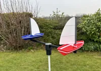 Windspiel 5 Farben, 6 Platten