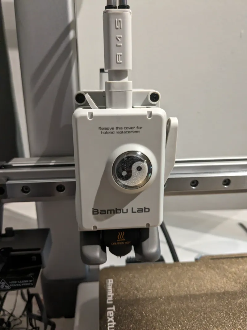 Yin & Yang Bambu  A1 Extruder Visualiser 