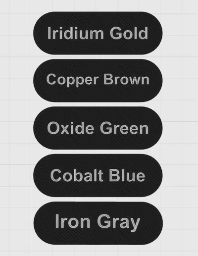 Spool Lable Spool Labels - Filament Colors (109 options) by DerekMakerWorld ...