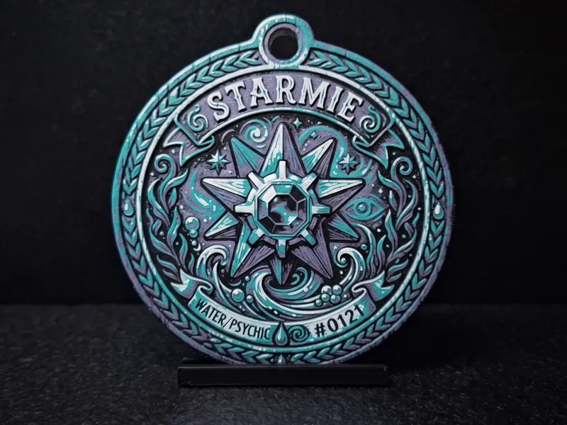 Starmie #0121 - Pokemon Ornament