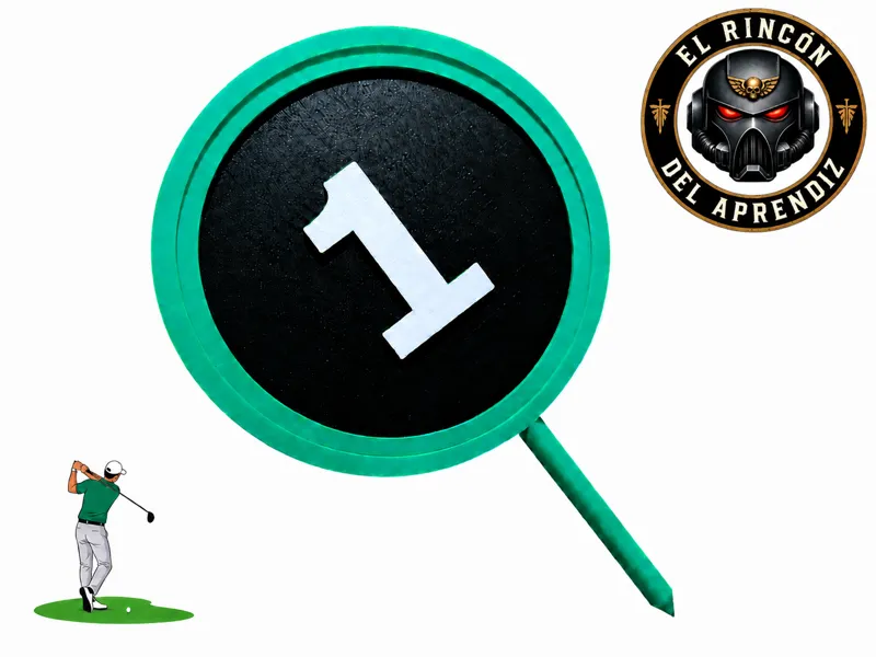 Golf & Garden Number Marker Stake