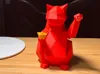 9cm tall/one-piece cat body/magnetic