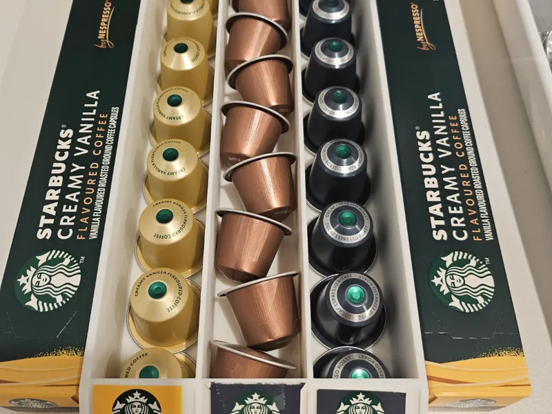 Coffee Pod Flat Storage