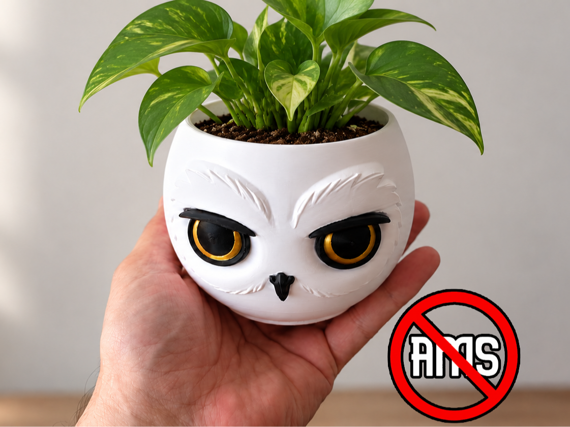 Hedwig Decorative Pot / Multi-Purpose Container 3D model