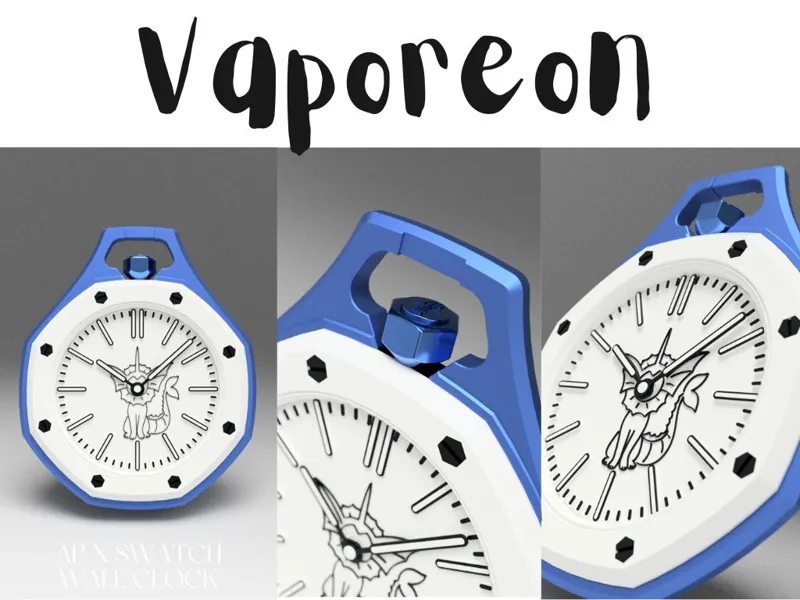 VAPOREON - Wall Clock