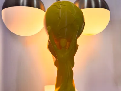life size World Cup trophy 