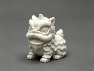 醒狮模型茶宠摆件