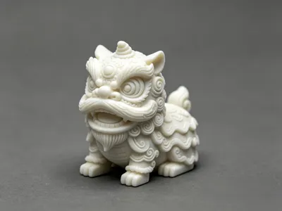 Lion Dance Model Tea Pet Ornament