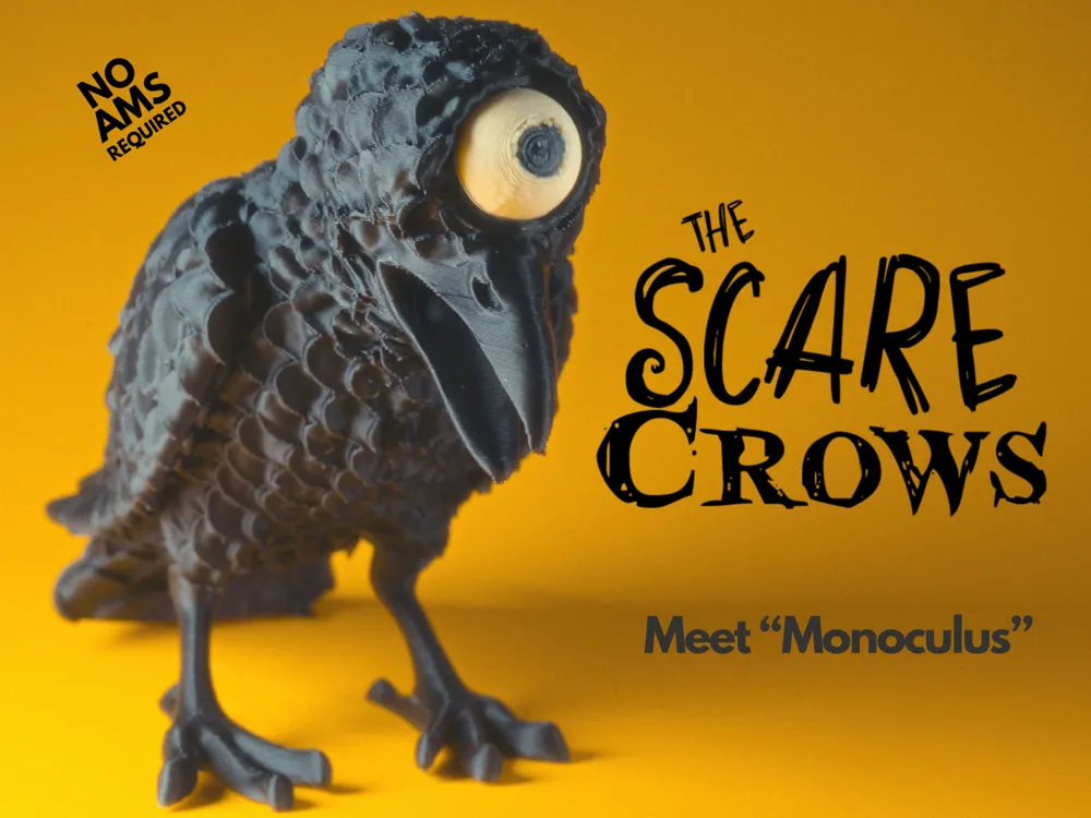 The Scare Crows: Monoculus by MakerManiac MakerWorld: Download Free 3D ...