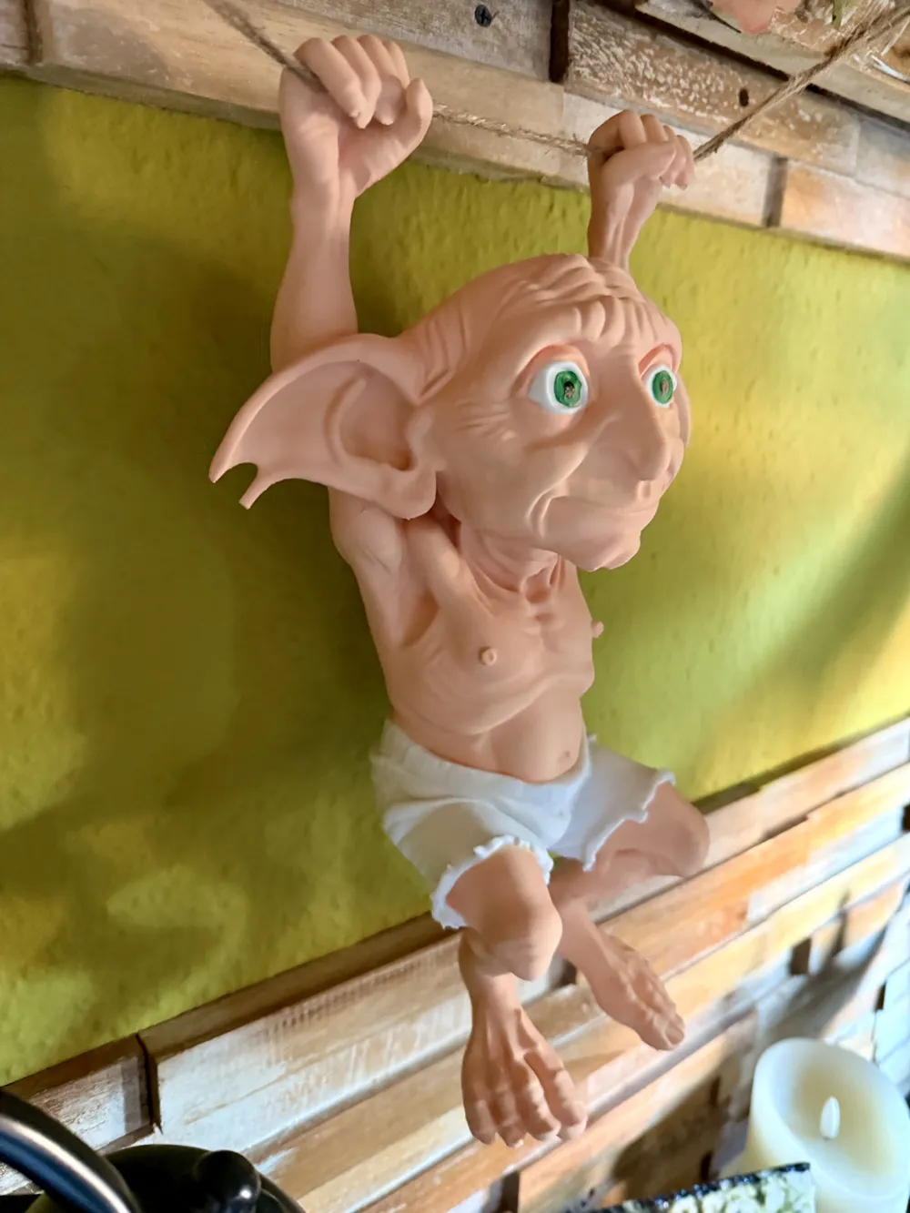 Ornamento decorativo Dobby monocolore da appendere - Ornamento da collezione dal design speciale