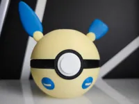 Minun Pokeball Piggy Bank