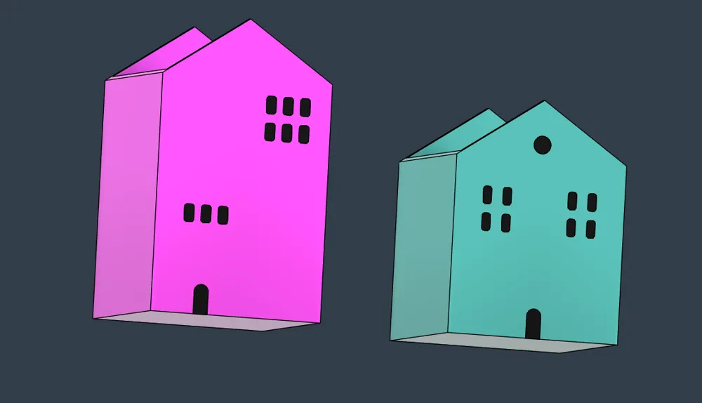 Pen holder house by 3D ERRE MakerWorld