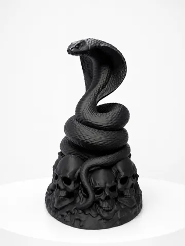 Adorno temático: Necro Cobra – Skull Relic — vista de referencia 4
