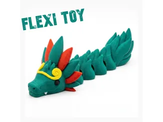 Quetzalcoatl - FlexiToy - Articulado