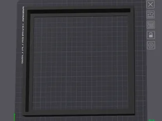 Moldura - Frame estilo Sannahed 20x20 cm interno