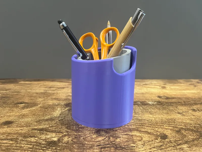 Exhaust Tip Pen Holder