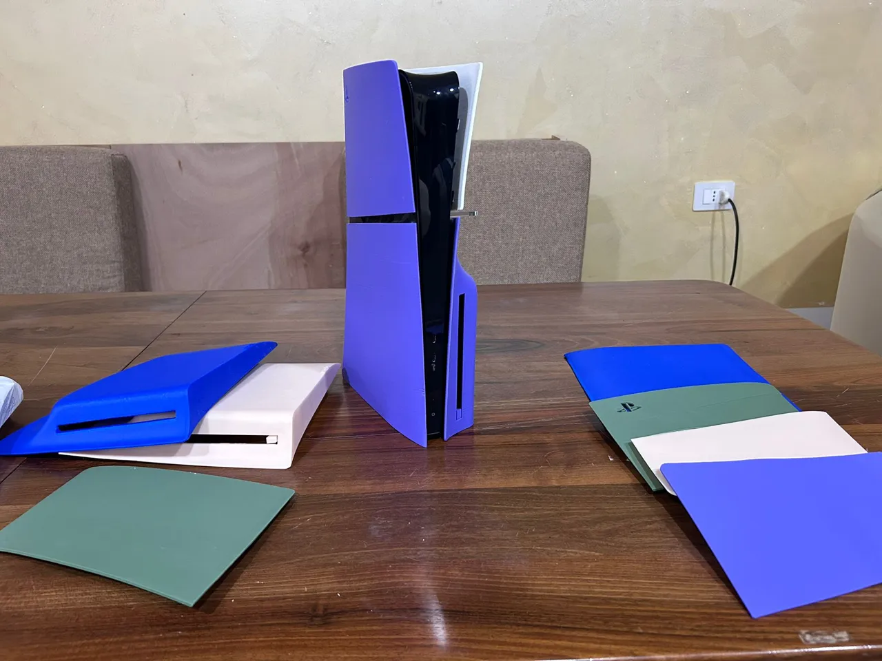 cover ps5 slim disc edition- Digital edition- PRO view 4