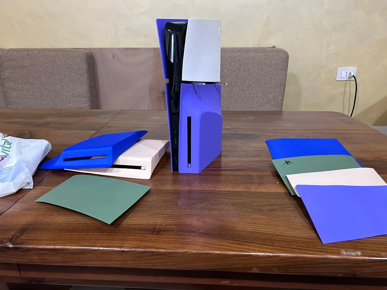 cover ps5 slim disc edition- Digital edition- PRO view 2