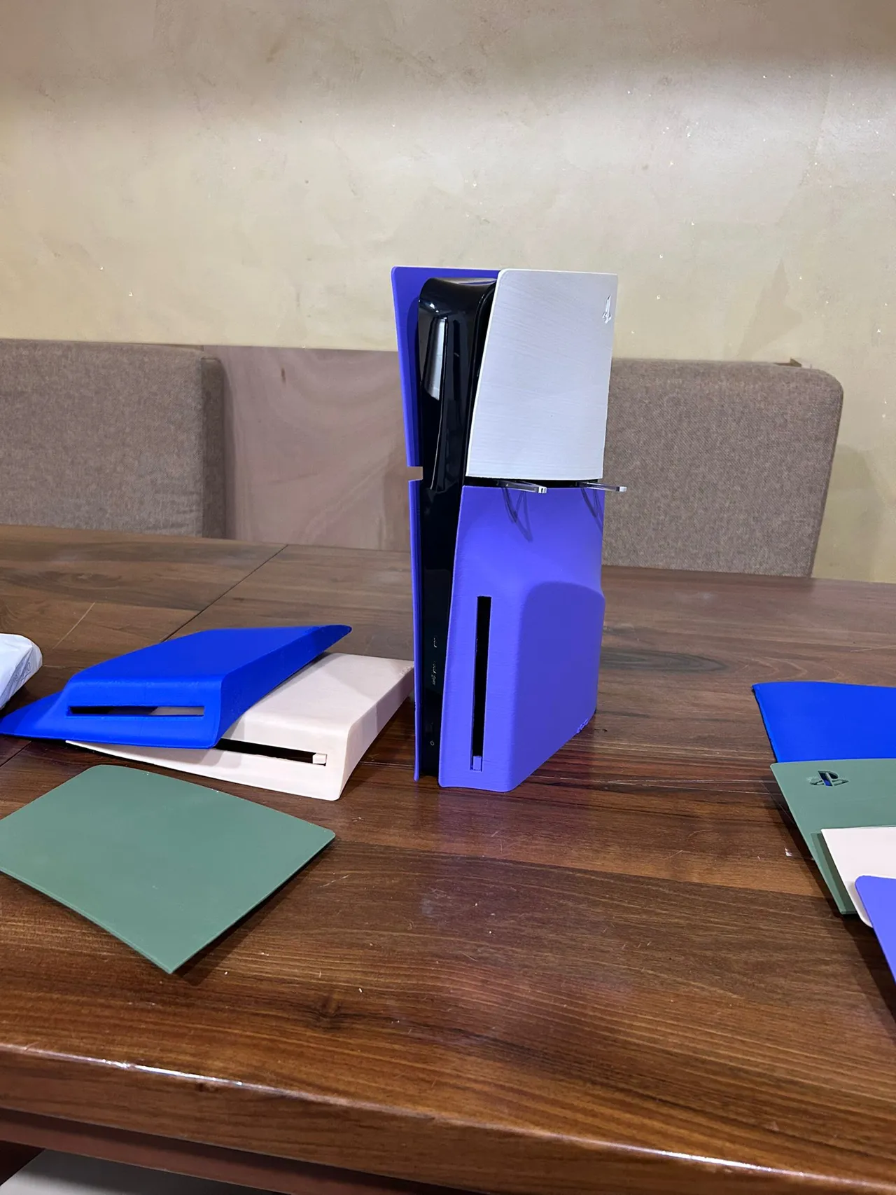 cover ps5 slim disc edition- Digital edition- PRO view 3