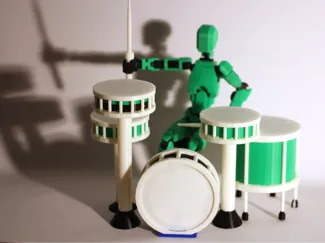 Drum set for dummy 13