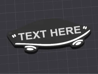 Vans Customizable KeyChain