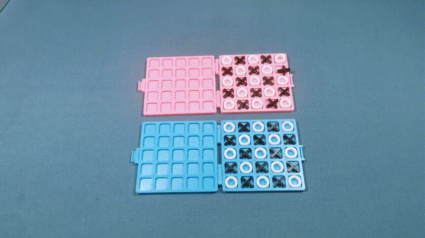 【四子棋】卡扣一体打印，无需五金配件，打好即玩，有趣解压的益智玩具
