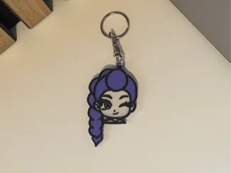 Rumi Huntrix KPop Demon Hunters Key Chain