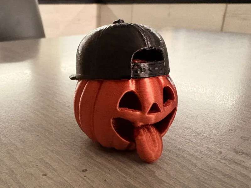 Halloween pumpkin snapback