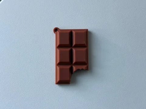 Chocolate Bar Keychain view 4