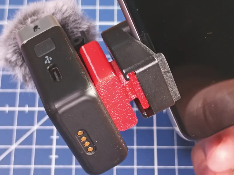 Cold Shoe Orientation Adapter with Tension Spring