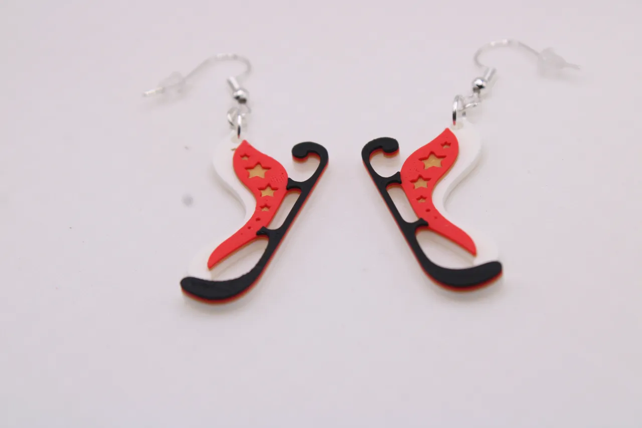 Present and Sled Earrings view 4