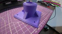 Embout de pied de table pour tube acier 25 mm — photo 2