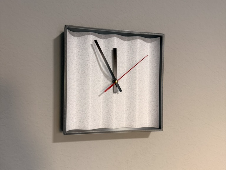 Wall clock - Waves 