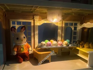 Calico Critters Inspired Ceiling Light Adapter