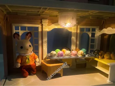 Calico Critters Inspired Ceiling Light Adapter