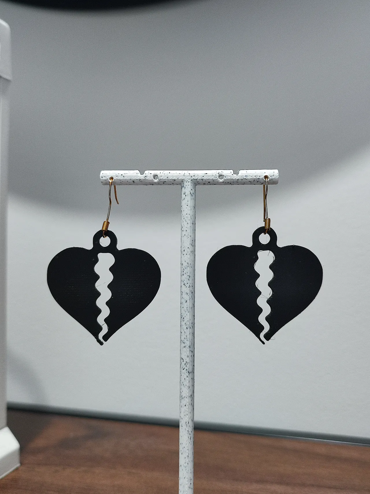 Aretes Cisma de Obsidiana view 3