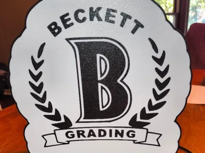 Beckett Grading LED Sign Box