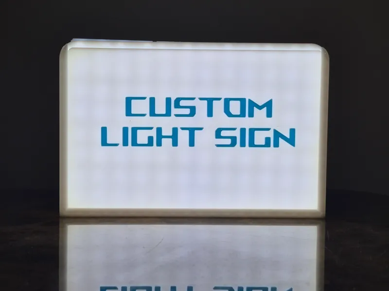 Customizable LED Sign