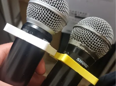 SafeRoll microphones. sm58 pg58