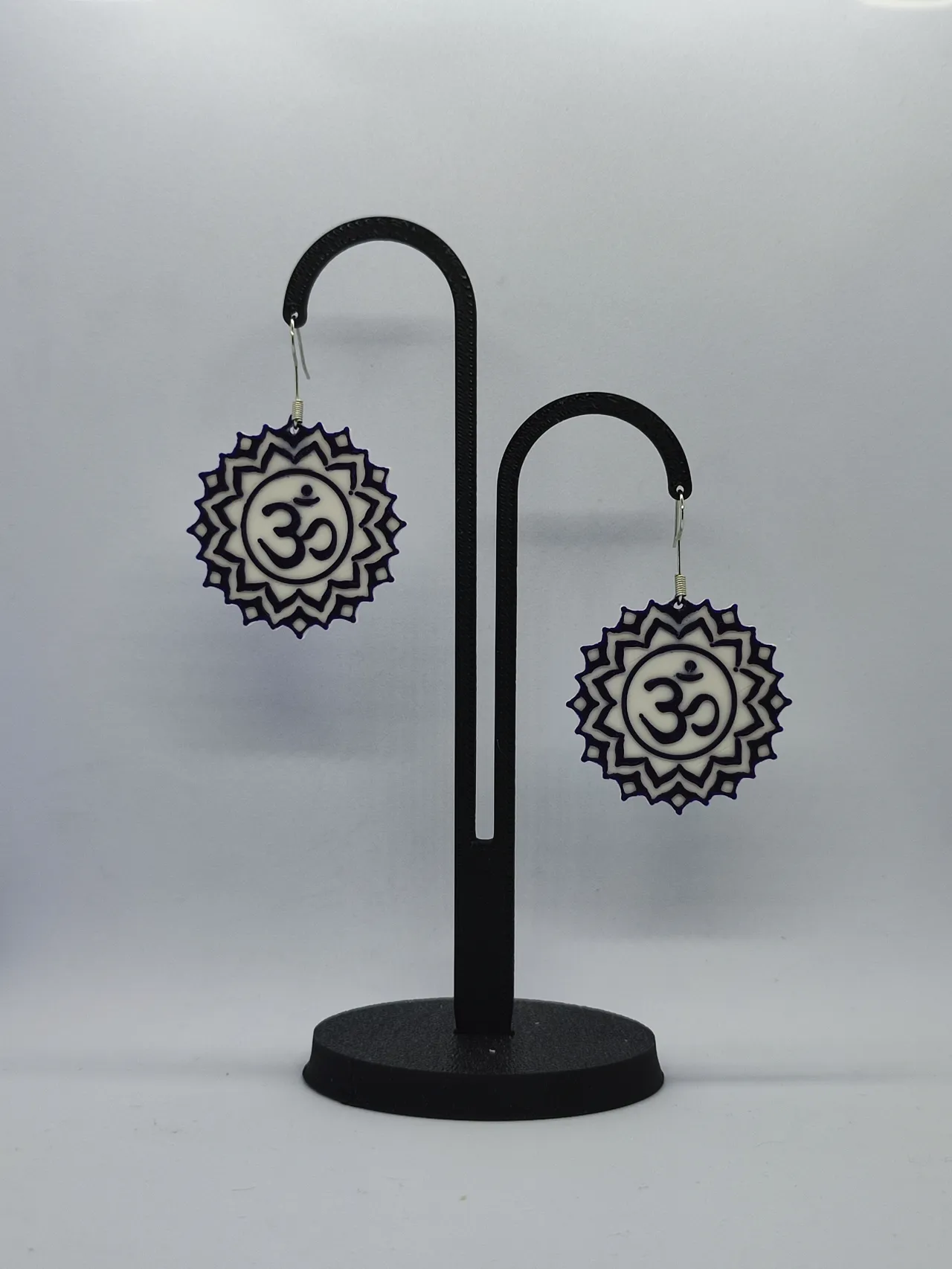 Aretes Flor de Om view 3