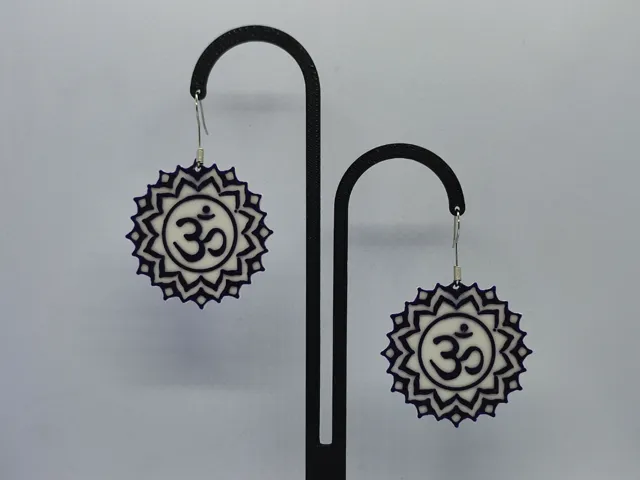 Aretes Flor de Om