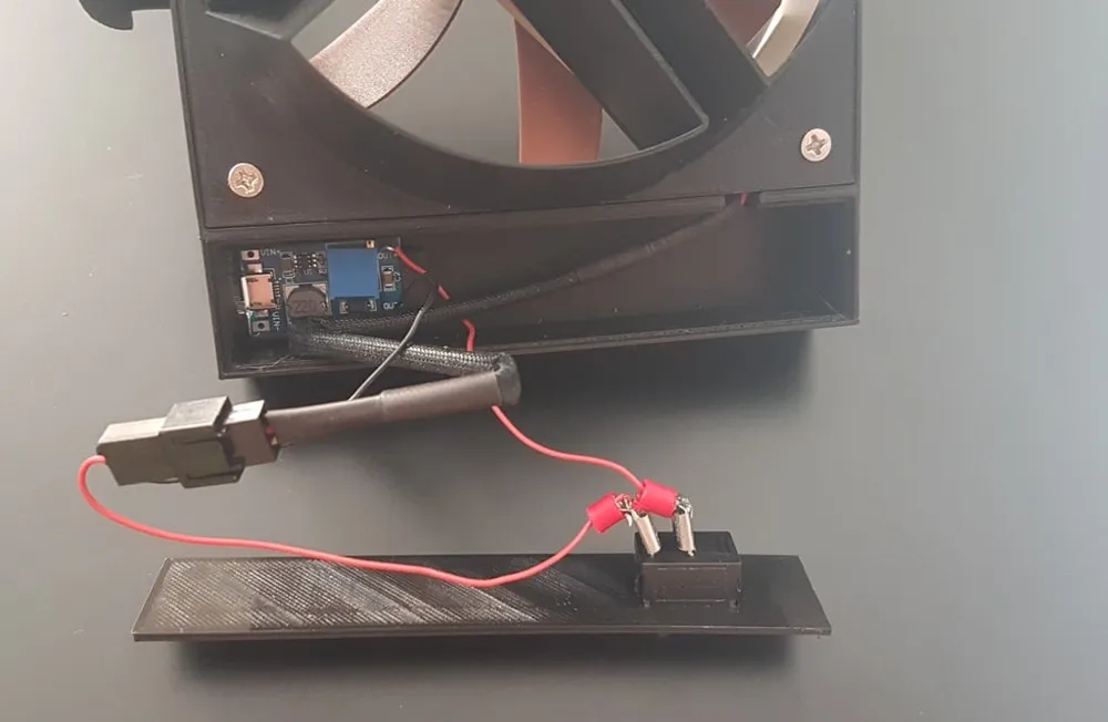 Mini Fan Sensor An USB Venturi desk fan ultra quiet by gaugo87 - MakerWorld