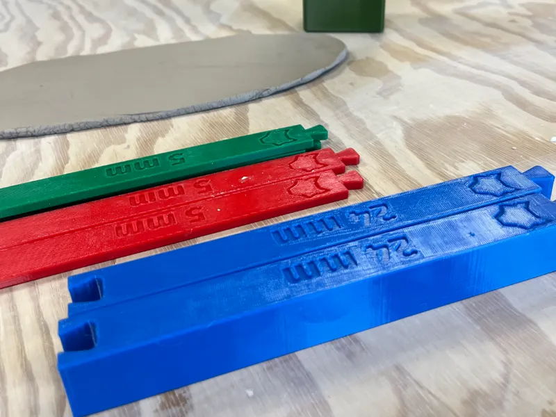 Pin Spacers for clay (3-30mm) - Modular with Box!